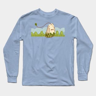 Green Tea Stroll Long Sleeve T-Shirt